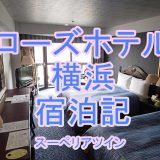 海外旅行気分！ローズホテル横浜宿泊記 | スーペリアツインルーム